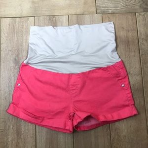 Celebrity Pink Maternity Shorts Fuchsia Rose